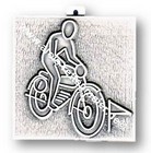 Medaille Motorrad Trial