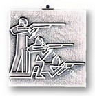Medaille Schütze 3-Stellung