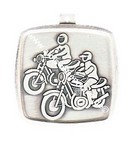 Medaille Motorradfahrer